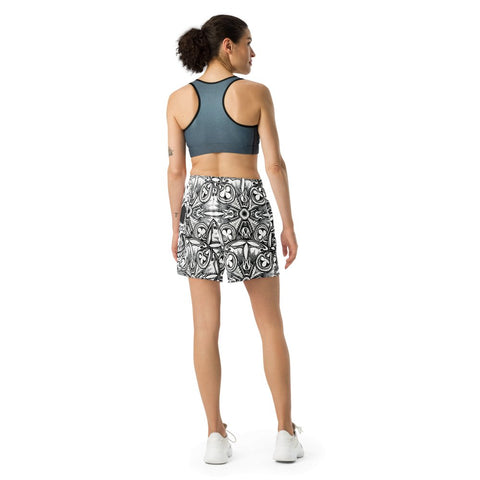 Mandala 15 Unisex Athletic Long Shorts - Martin K Designs