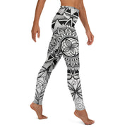 Mandala 1630 High Rise Yoga Leggings with Inside Pocket - Martin K Designs