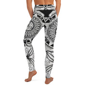 Mandala 1630 High Rise Yoga Leggings with Inside Pocket - Martin K Designs