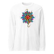 Mandala 18 - Wild at Heart Unisex Long Sleeve Tee - Martin K Designs