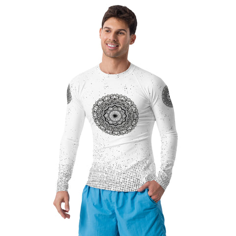 Mandala 2 Men's Rash Guard - Martin K Designs