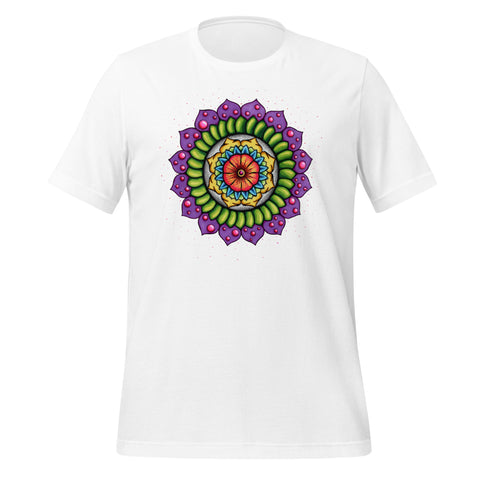 Mandala 20 - Beautiful Life Unisex Eco t-shirt - Martin K Designs