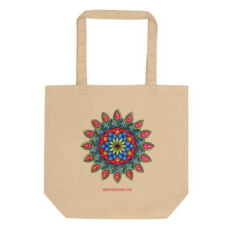 Mandala 21 Eco Tote Bag - Martin K Designs