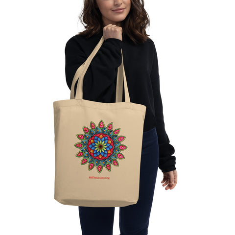 Mandala 21 Eco Tote Bag - Martin K Designs