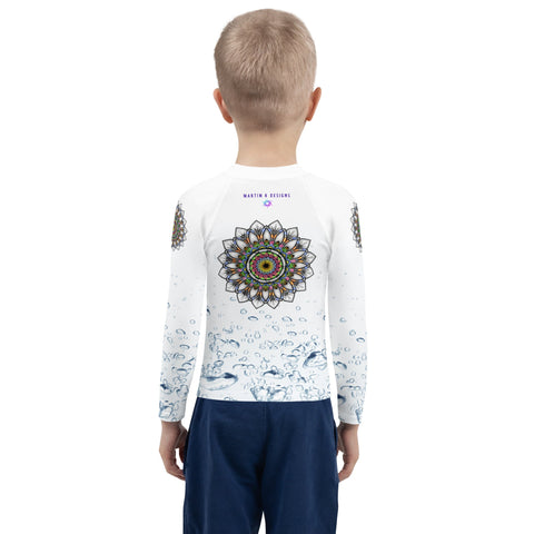 Mandala 23 Kids Rash Guard - Martin K Designs