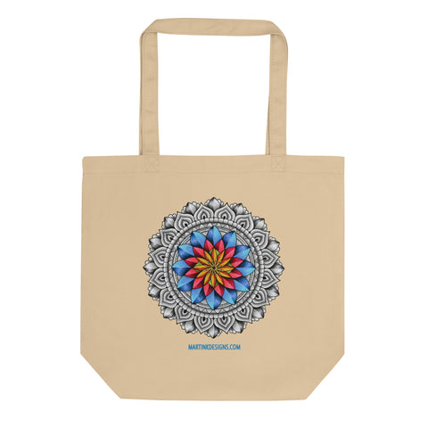 Mandala 25 Eco Tote Bag - Martin K Designs