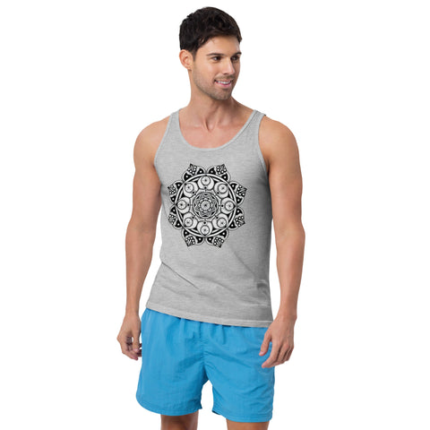 Mandala 29 Unisex Tank Top - Martin K Designs