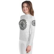 Mandala 3 Youth Rash Guard - Martin K Designs