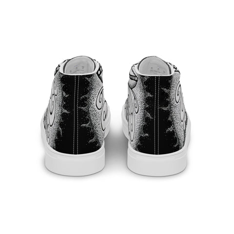 Mandala 30 Women’s high top canvas shoes - Martin K Designs