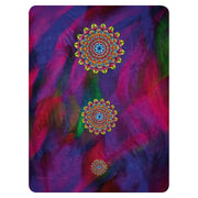 Mandala 32 Sherpa blanket - Martin K Designs