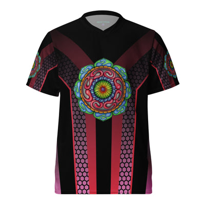 Mandala 36 Recycled unisex sports jersey - Martin K Designs