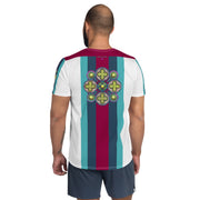 Mandala 39 Men's Athletic T-shirt - Martin K Designs