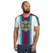 Mandala 39 Men's Athletic T-shirt - Martin K Designs