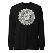 Mandala 6 - Sea Bound Unisex Long Sleeve Tee - Martin K Designs