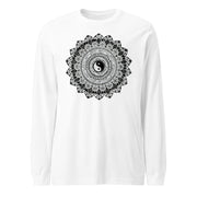 Mandala 8 - Infinite Wisdom Unisex Long Sleeve Tee - Martin K Designs