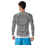 Mandala 9 II Men's Rash Guard - Martin K Designs