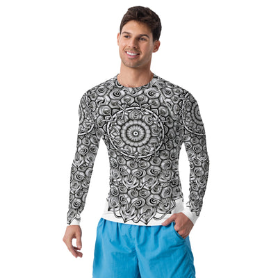 Mandala 9 II Men's Rash Guard - Martin K Designs