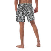 Mandala 9 Men's swim trunks - Martin K Designs