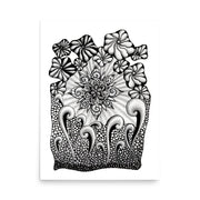 Mandala Burst Print - Martin K Designs