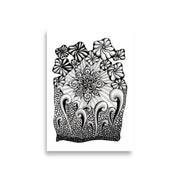 Mandala Burst Print - Martin K Designs