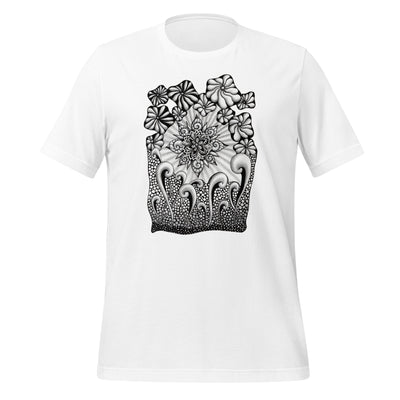 Mandala Burst Unisex Eco t-shirt - Martin K Designs