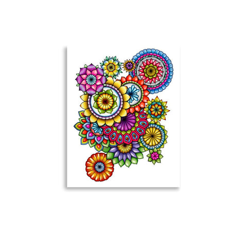 Mandala Collage 6 Print - Martin K Designs