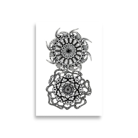 Mandala Duo Print - Martin K Designs