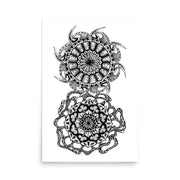 Mandala Duo Print - Martin K Designs