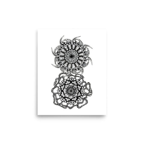 Mandala Duo Print - Martin K Designs