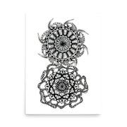 Mandala Duo Print - Martin K Designs