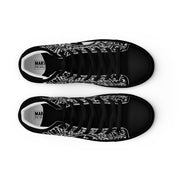 Mandala 1 Men’s high top canvas shoes