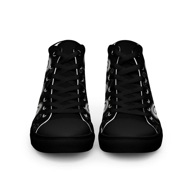 Creative Mind Men’s high top canvas shoes