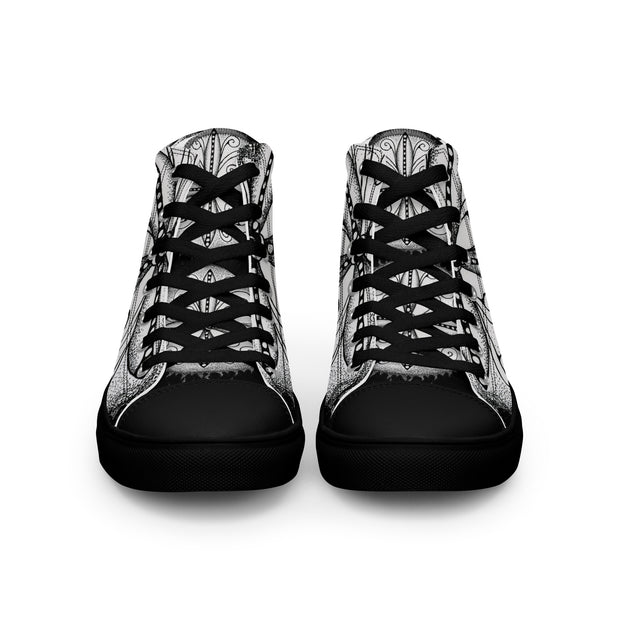 Mandala 30 Men’s high top canvas shoes