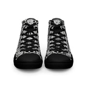 Mandala 2 Men’s high top canvas shoes