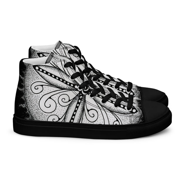 Mandala 30 Men’s high top canvas shoes