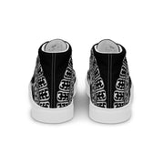 Mandala 1 Men’s high top canvas shoes