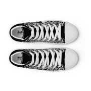 Mandala 1 Men’s high top canvas shoes