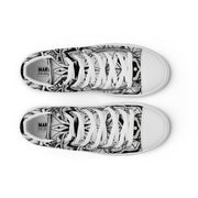 Mandala 2 Men’s high top canvas shoes