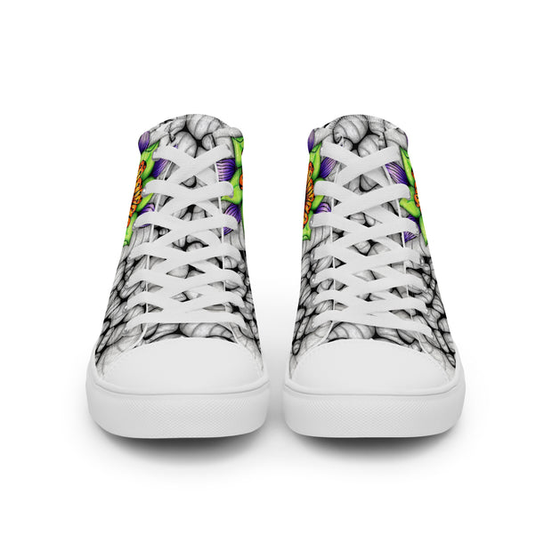 Ethereal Men’s high top canvas shoes