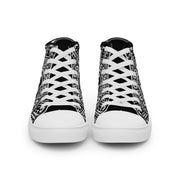 Mandala 1 Men’s high top canvas shoes