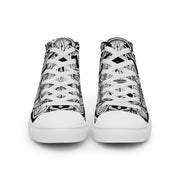 Mandala 2 Men’s high top canvas shoes