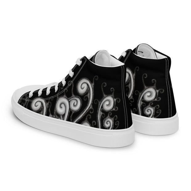 Creative Mind Men’s high top canvas shoes