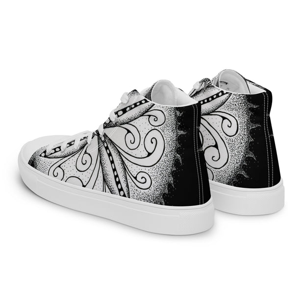 Mandala 30 Men’s high top canvas shoes