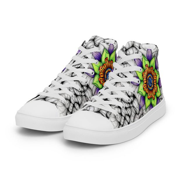 Ethereal Men’s high top canvas shoes