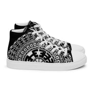 Mandala 1 Men’s high top canvas shoes