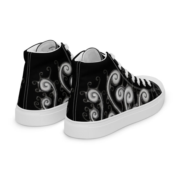 Creative Mind Men’s high top canvas shoes