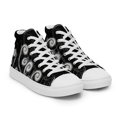 Creative Mind Men’s high top canvas shoes