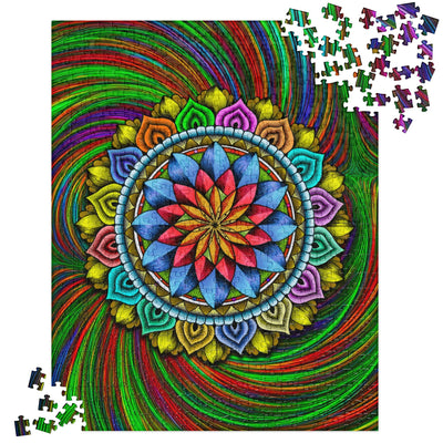 Restful Mandala Puzzle - Martin K Designs