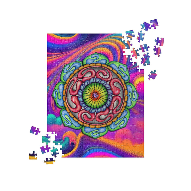 Root Mandala Jigsaw Puzzle - Martin K Designs
