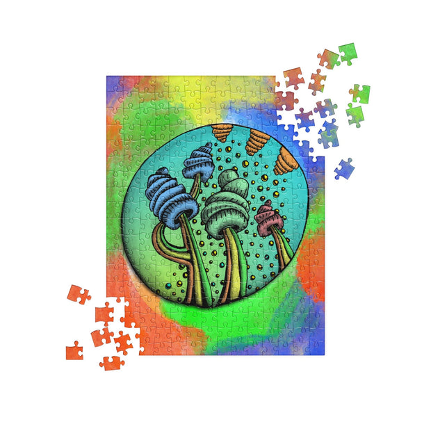 Saguaro Snow Puzzle - Martin K Designs